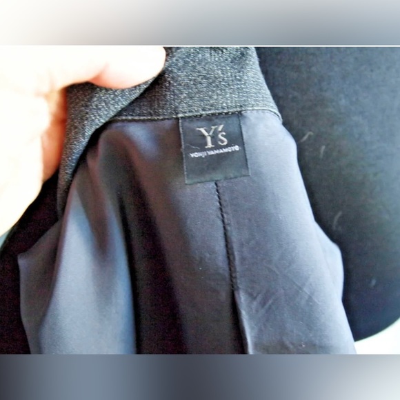 Yohji Yamamoto Vintage Y’s  dark gray lightweight Jacket Blazer Euro 42/US 6-8 - Picture 6 of 6